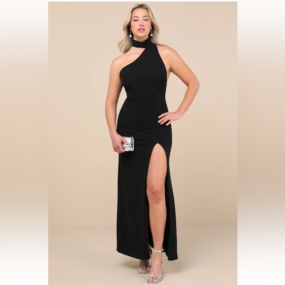 Elegant Black Dress Choker